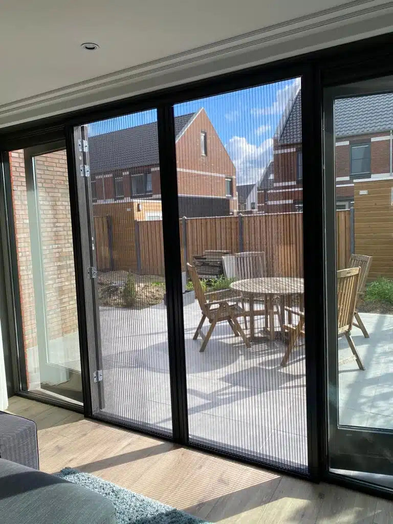 Dubbele plissé hordeur