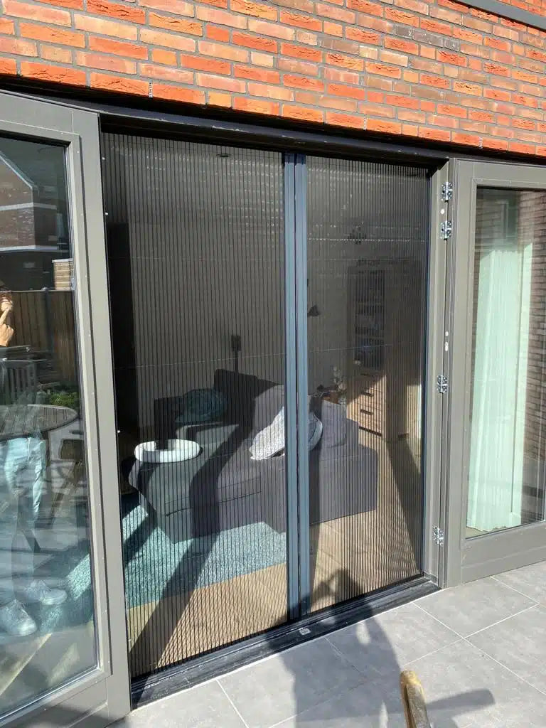 Dubbele plissé hordeur