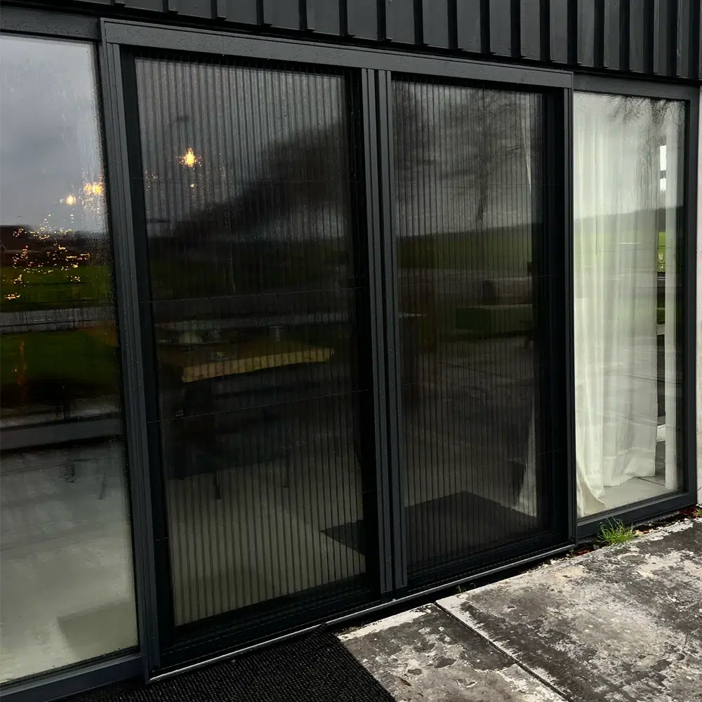 Dubbele plissé hordeur