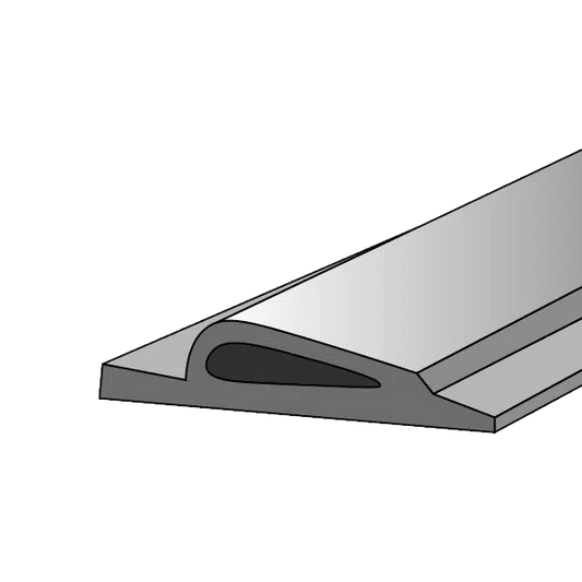Ondergeleider plisse hordeur